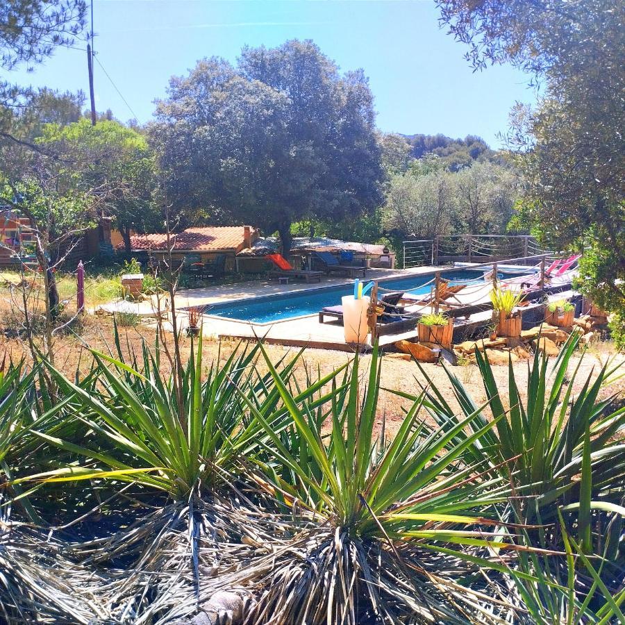 לה באסט Arche De Noe Atypique, Boheme , Nature, Piscine Chauffee De Paques A Toussaint , Spa , Sauna , Loisirs מראה חיצוני תמונה