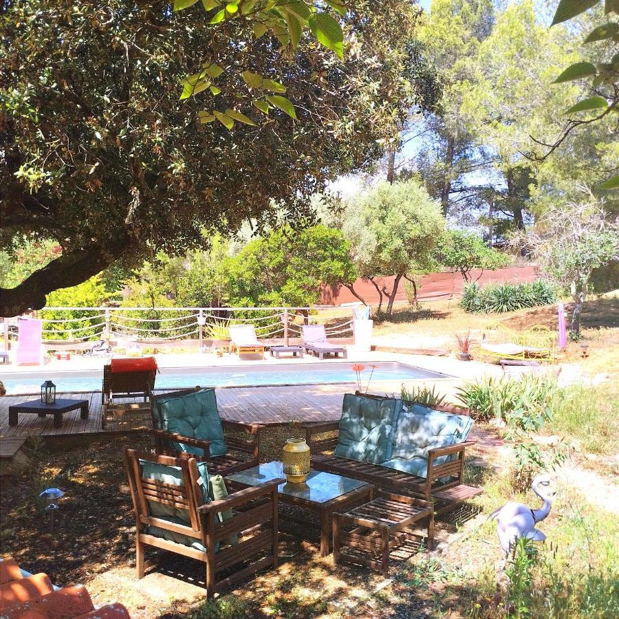 לה באסט Arche De Noe Atypique, Boheme , Nature, Piscine Chauffee De Paques A Toussaint , Spa , Sauna , Loisirs מראה חיצוני תמונה